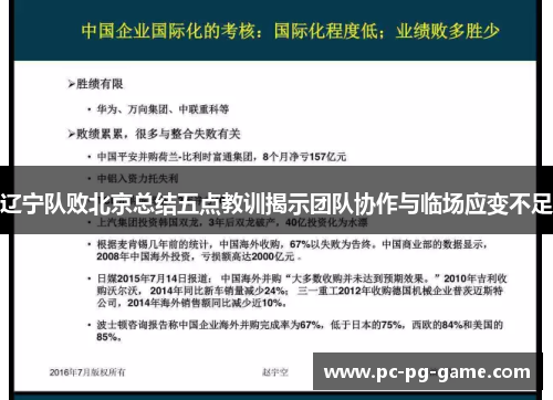 辽宁队败北京总结五点教训揭示团队协作与临场应变不足